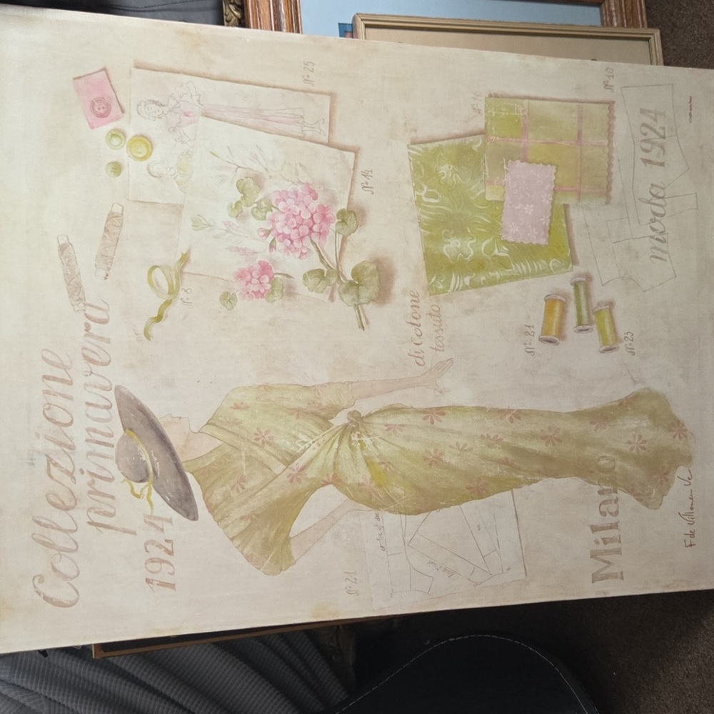 Authentic Fabrice de Villeneuve Signed Print on Paper & Canvas #250 Of 995